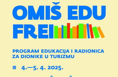 Unaprijedi svoju sezonu,  prijavi se odmah na drugo izdanje besplatnih edukacija Omiš Edu Frei - 4. i 5. travnja!