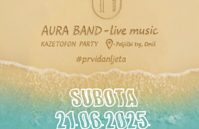 Proslavimo prvi dan ljeta uz koncert benda Aura!