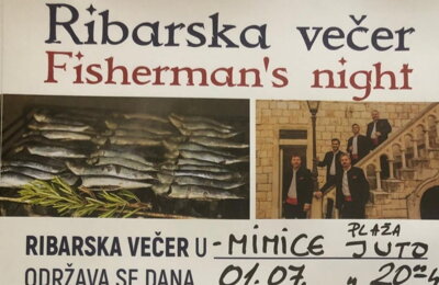 RIBARSKA VEČER - MIMICE, 1. 7. 2025.