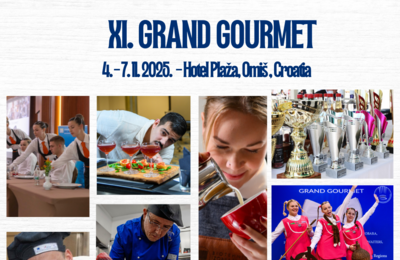 GRAND GOURMET 2025: Omiš početkom studenog postaje epicentar međunarodne gastronomije i ugostiteljstva… prijave na natjecanja i edukacije su u tijeku