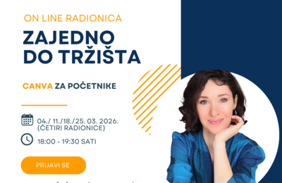 Vizuali koji prodaju turu: Besplatna online radionica izrade vizuala u Canvi za kreatore turističkih doživljaja 